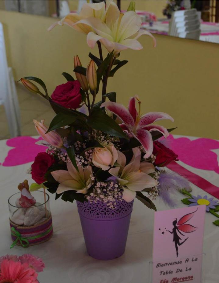 Dérivé fleuriste pour naissance La Réunion 